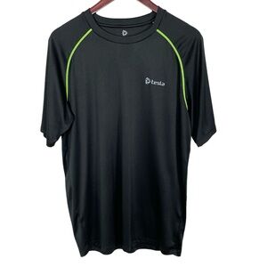 Tesla Hyper-Dri Regular Fit Black Performance Wear Tee Size XL